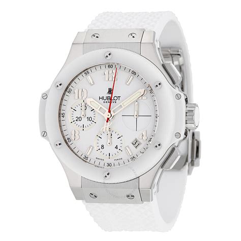 montre hublot blanche femme|montre Hublot homme prix.